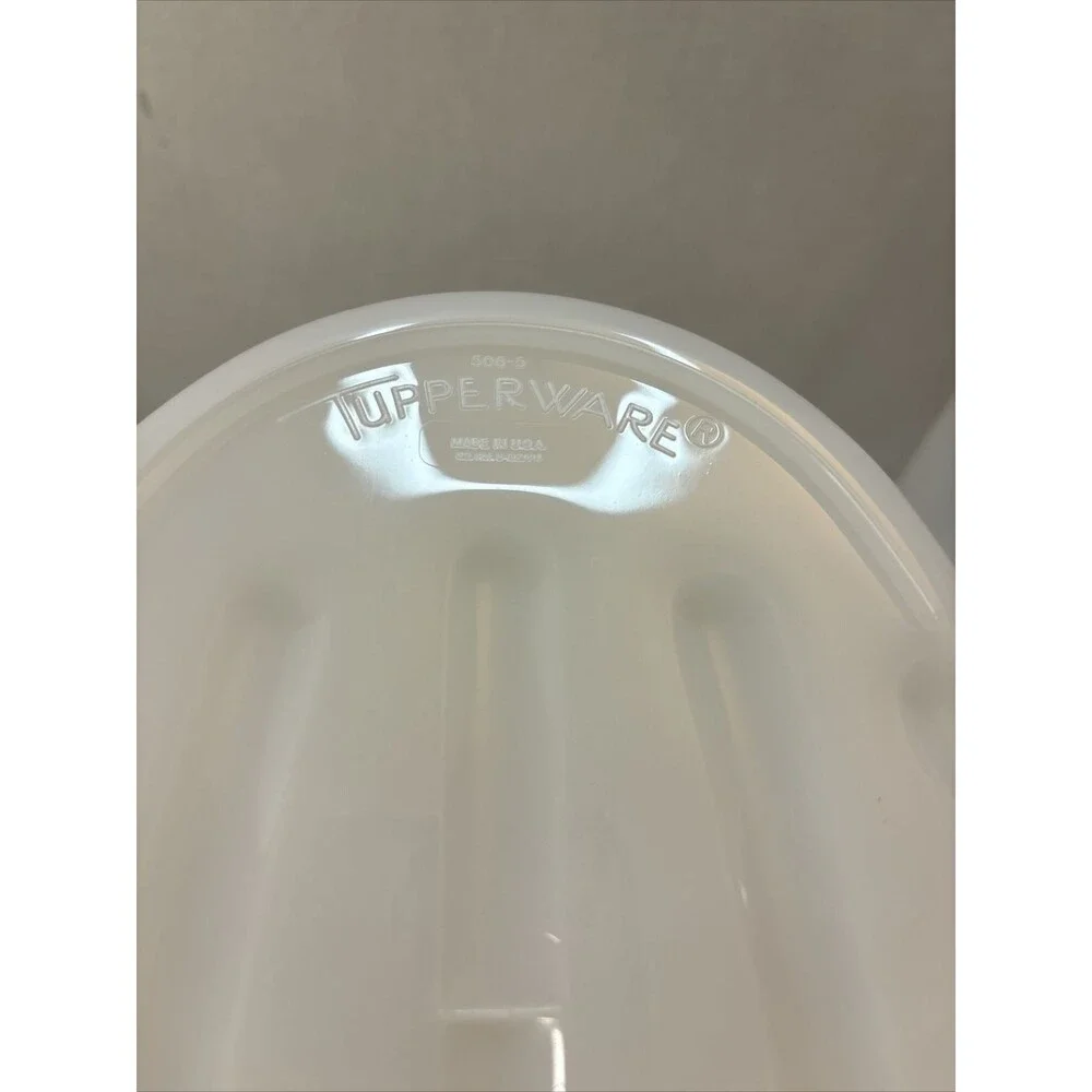 Vintage Tupperware Roast Flavor Saver Ham Turkey Container 3 Pieces